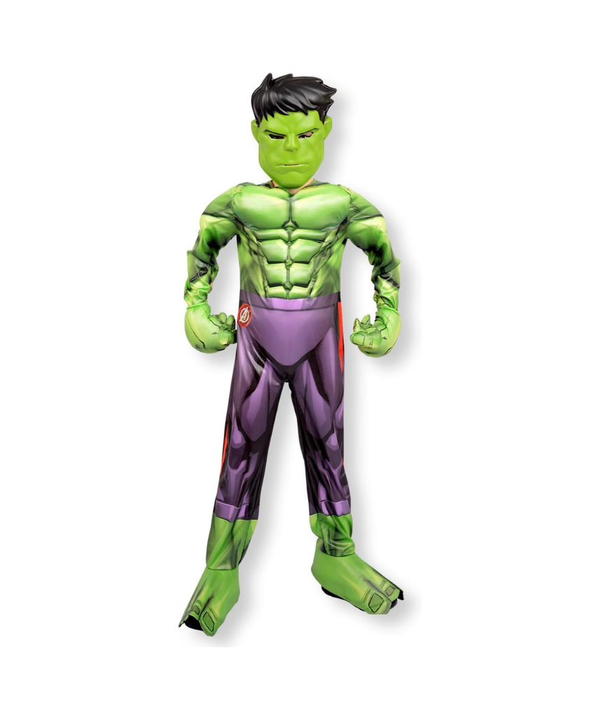 Party Centre Marvel Avengers Hulk Classic Costume, 5-6 years