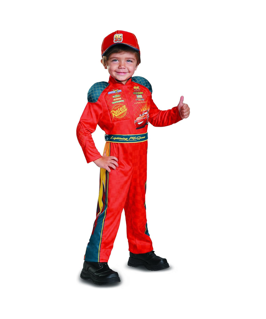 Disguise Cars 3 Lightning Mcqueen Classic Toddler Costume Large (4-6) 19875L
