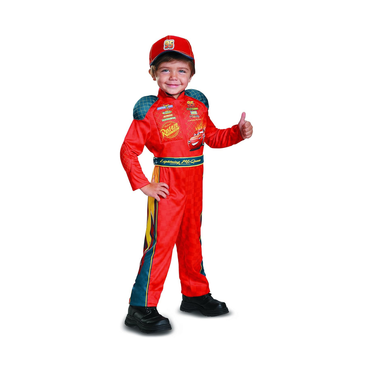 Disguise Cars 3 Lightning Mcqueen Classic Toddler Costume Large (4-6) 19875L