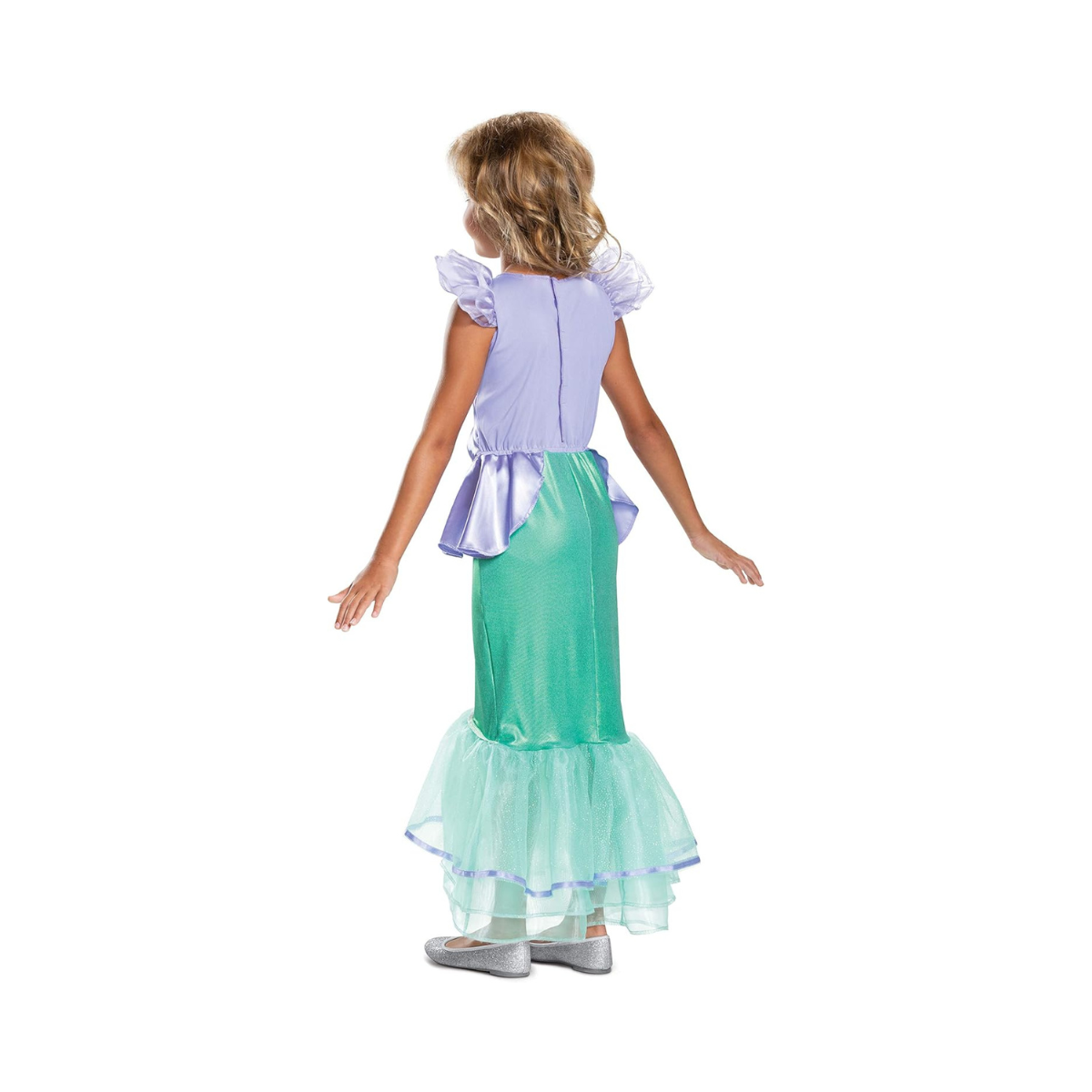 Disguise Disney Princess Ariel Classic Girls' Costume, Teal, M (7-8)