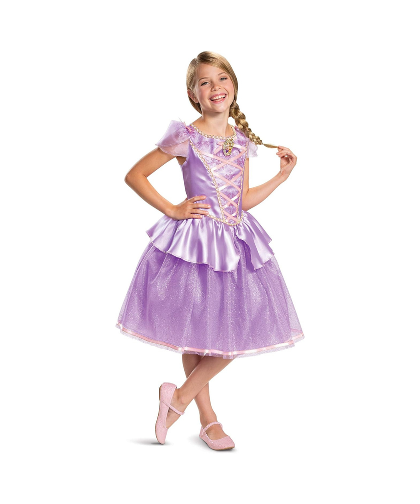 Disguise Disney Princess Rapunzel Classic Girls' Costume, Purple