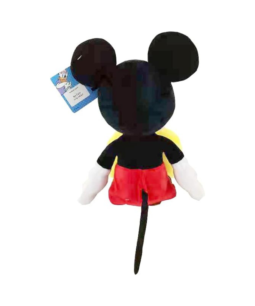 Disney Plush Mickey Core Mickey Medium 14 Inches, Cuddle Toy