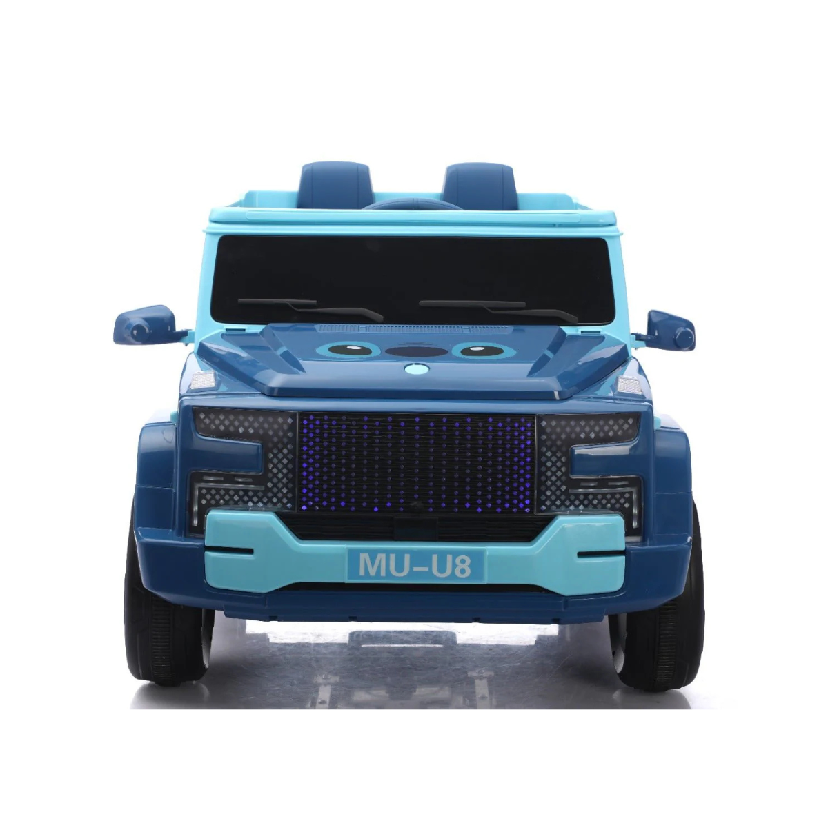 Stitch Kids 12V Electric Ride-On Pickup Truck with Remote Control, 4 Wheel Drive, Bluetooth Music Player, Blue Ride-On Car for Kids Ages 3+