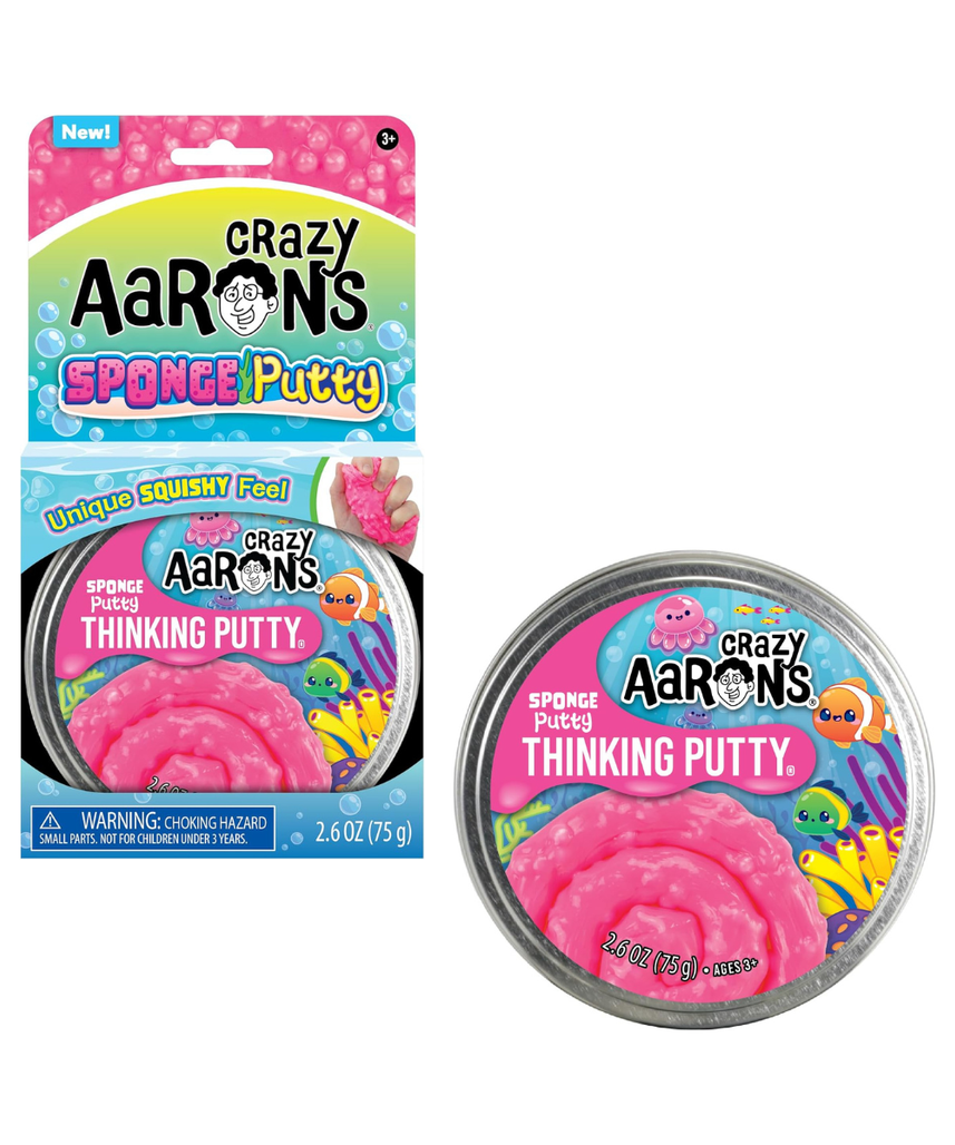 Crazy Aaron's(r) Sponge Putty Thinking Putty(r)