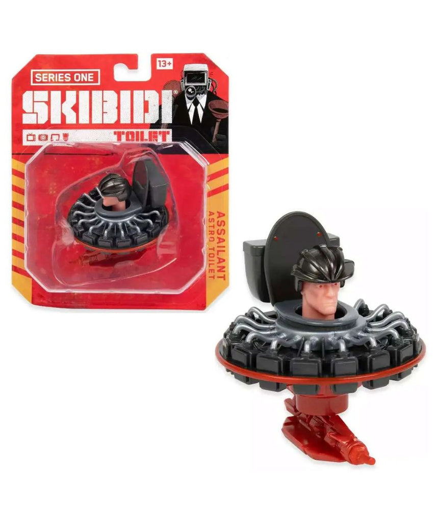 Skibidi Toilet Diecast Collectible Vehicle, Official 1:64 Scale Metal Figure Car Toy, Assorted Character Models for Kids 13+