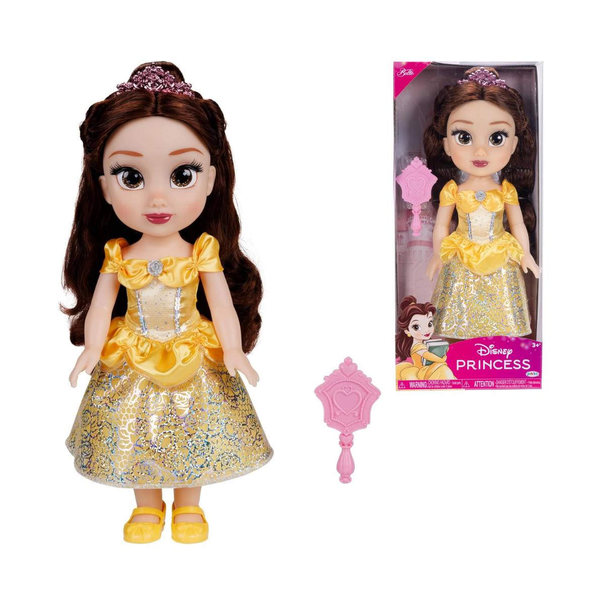 Disney Princess Core Doll 15-Inch Glass Eyes Disney 100th Anniversary Belle