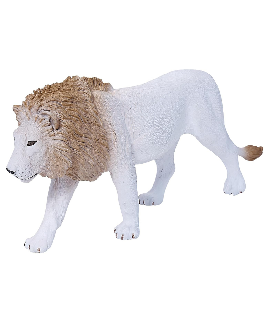 MOJO – White Lion, Hand-Painted Toy Figure, Wildlife Collection, True to Life & Highly Detailed, Designed in UK