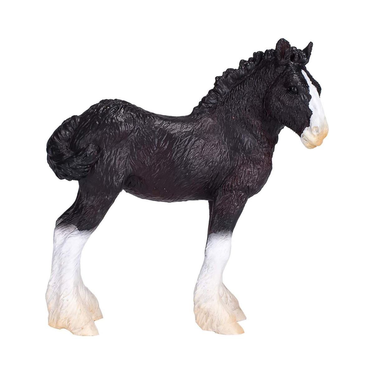MOJO Shire Foal Realistic Equestrian Horse Club Hand Painted Toy Figurine
