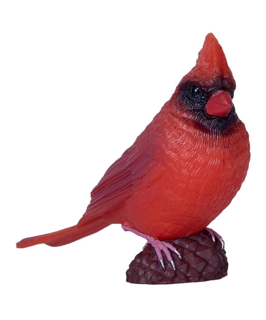 MOJO - Red Cardinal, Hand-Painted Toy, Wildlife Collection, True to Life & Highly Detailed, Designed in the UK