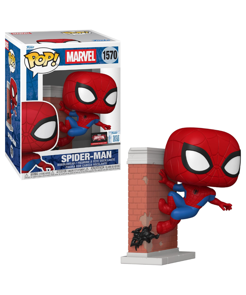 Pop Premium! Marvel: Spider-Man Leaning (Exc)