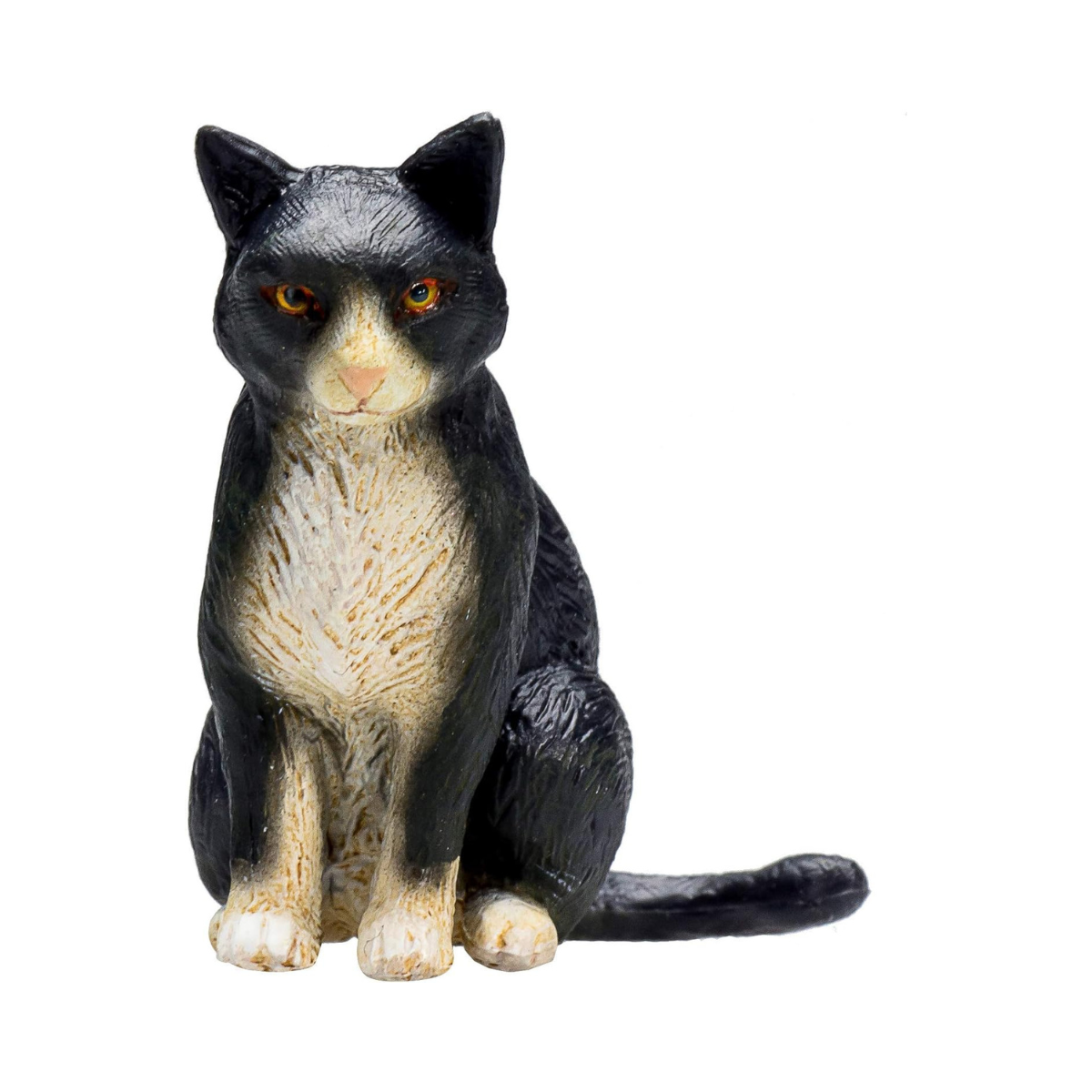 MOJO Cat Sitting Black and White
