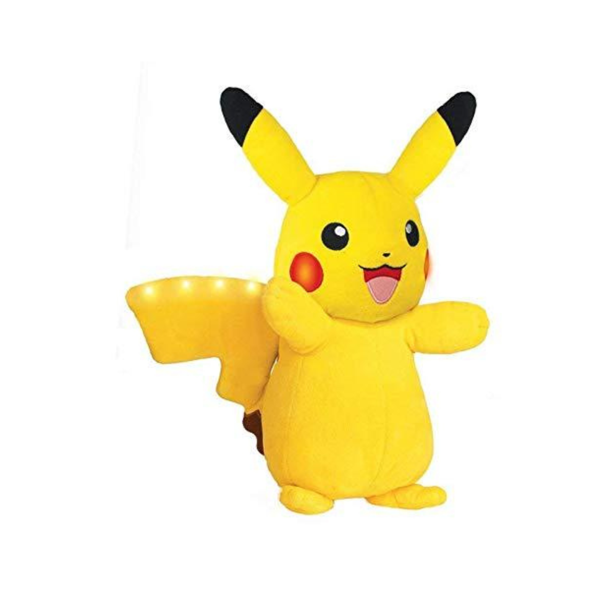 Pokémon 10-inch Plush, Power Action Interactive Pikachu - Comes with Movement Sensors, Lights and Sounds
