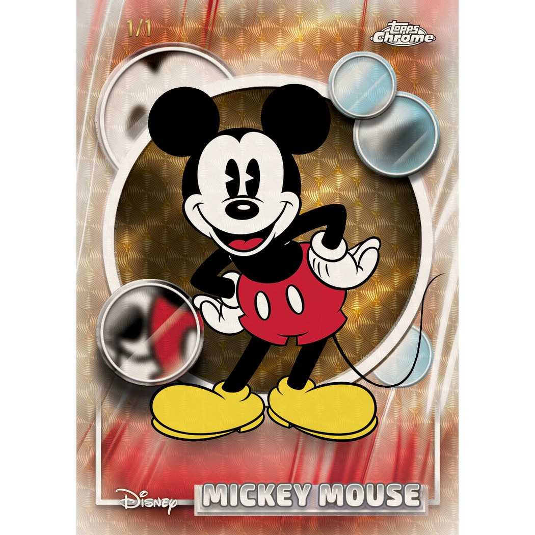 Topps 2026 Chrome Disney Mega Box Trading Cards, 8 Packs with 7 Cards per Pack, Includes 4 Exclusive X-Fractor Parallels, Official Licensed Collectible, 6+ Years