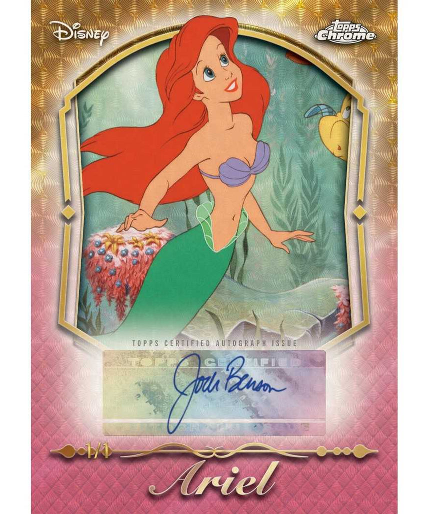 Topps 2026 Chrome Disney Mega Box Trading Cards, 8 Packs with 7 Cards per Pack, Includes 4 Exclusive X-Fractor Parallels, Official Licensed Collectible, 6+ Years