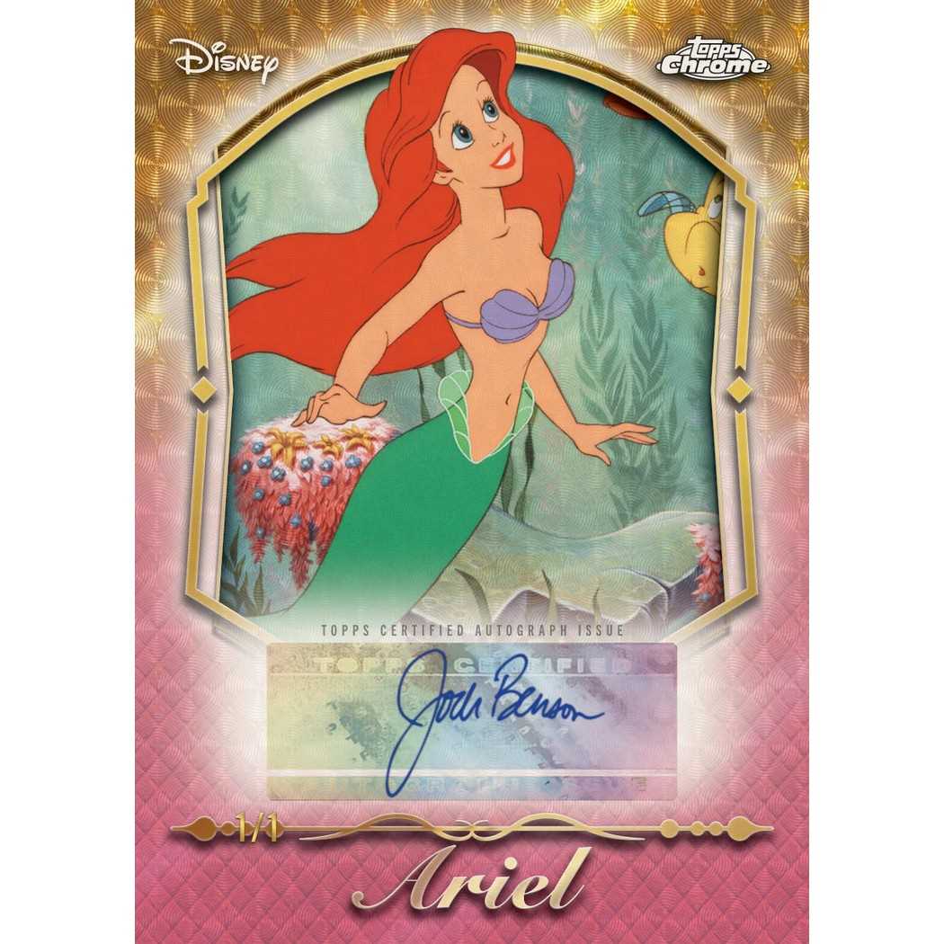 Topps 2026 Chrome Disney Mega Box Trading Cards, 8 Packs with 7 Cards per Pack, Includes 4 Exclusive X-Fractor Parallels, Official Licensed Collectible, 6+ Years
