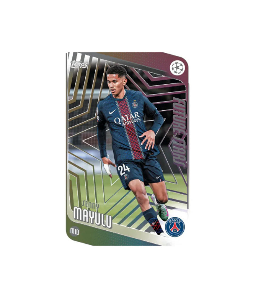 Topps UEFA Club Competitions 2025–26 Hanger Box Official Football Trading Cards