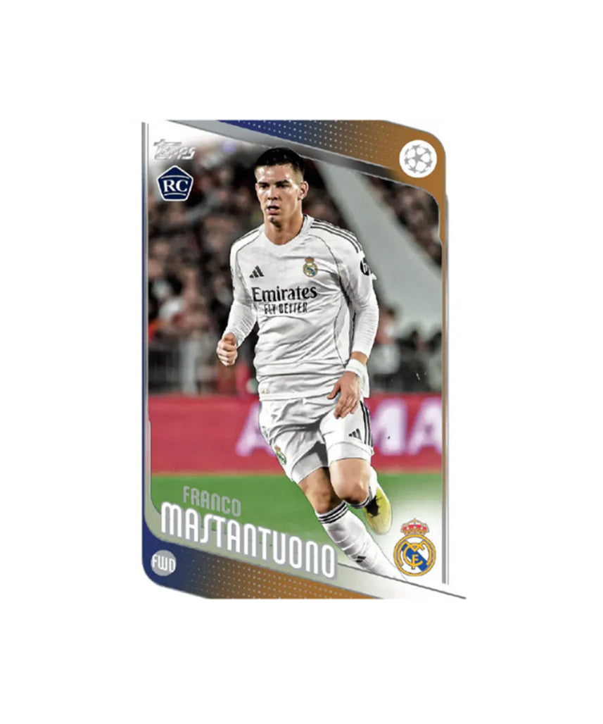 Topps UEFA Club Competitions 2025–26 Hanger Box Official Football Trading Cards