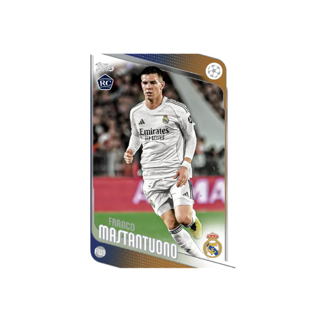 Topps UEFA Club Competitions 2025–26 Hanger Box Official Football Trading Cards