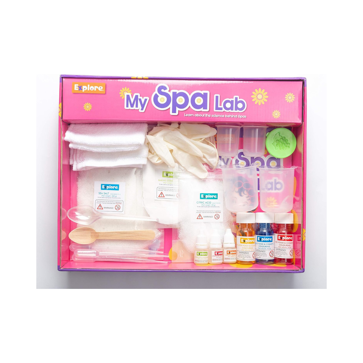 Explore Stem Learner My Spa Lab Learning and Educational DIY Activity Toy Kit, STEM Science Fundamentals Kit for Girls, Ages 6+