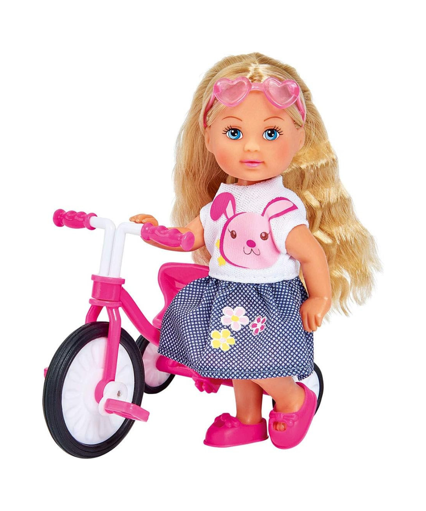 Simba Evi Love Tricycle Doll, 12cm, Girls’ Play Accessory, Ages 3+