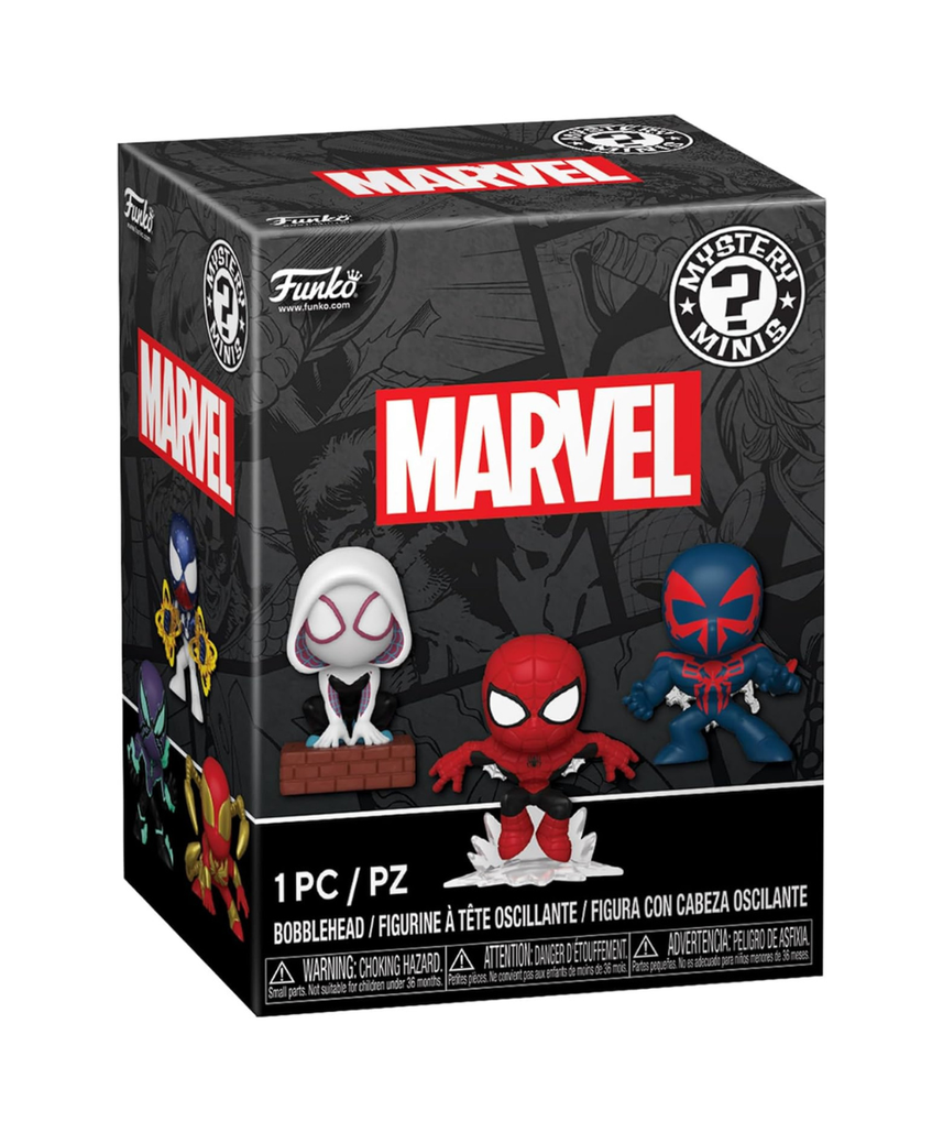 Funko Mystery Mini Marvel Spider-Man Comics Vinyl Figure, Blind Box, 1 of 12 Styles to Collect