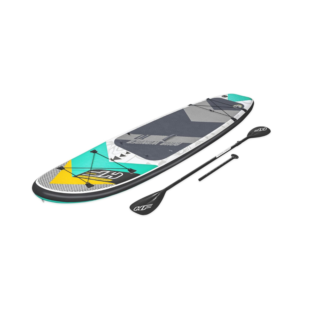 Bestway Hydro-Force Aqua Wander Convertible Stand-Up Paddleboard Set with Paddle, Seat and Footrest – Adult 14+