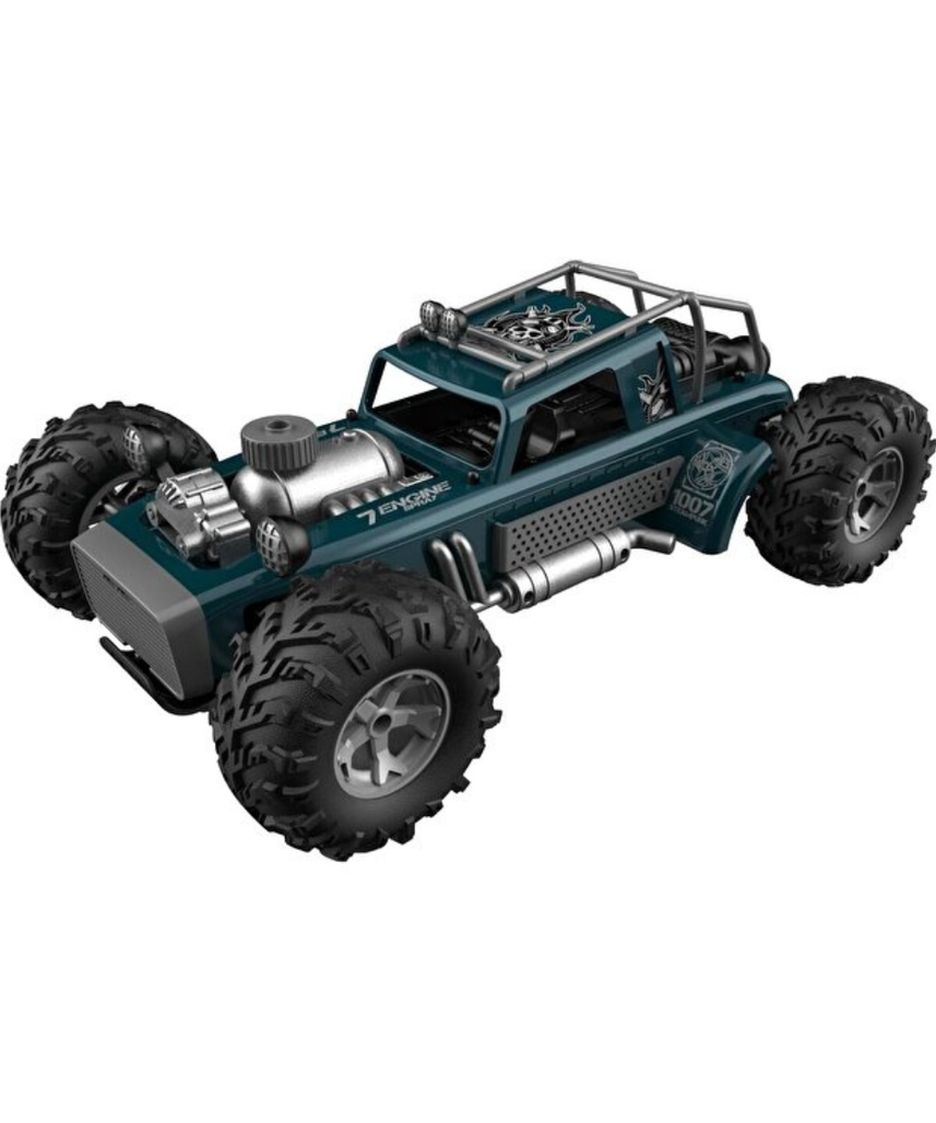 Crazon 1:10 4WD High Speed RC Car with Smoke Effect, 2.4GHz Remote Control, Rechargeable Battery, 6+