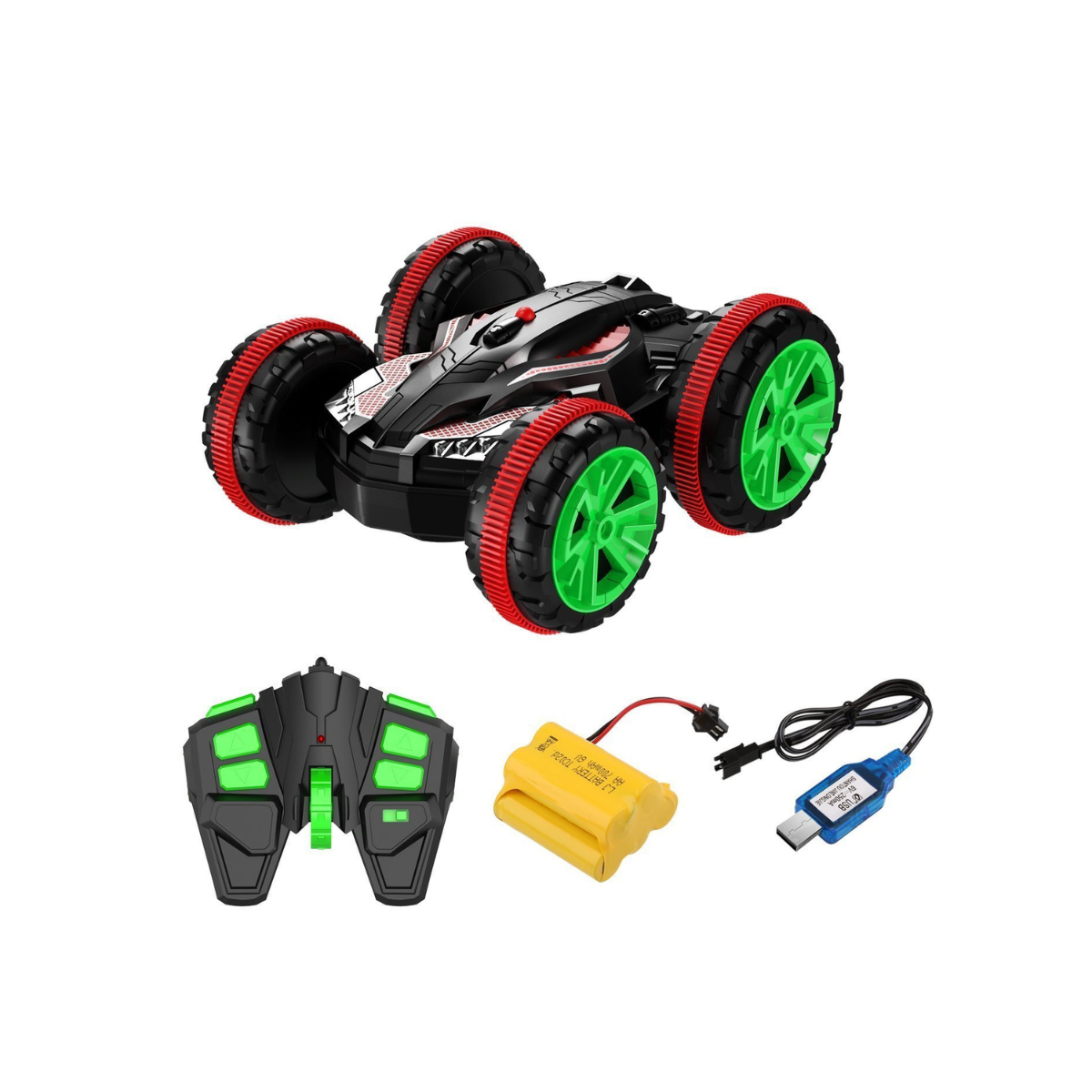 Crazon Amphibious RC Car, 2.4GHz Remote Control, Waterproof, Rechargeable Battery, 3+