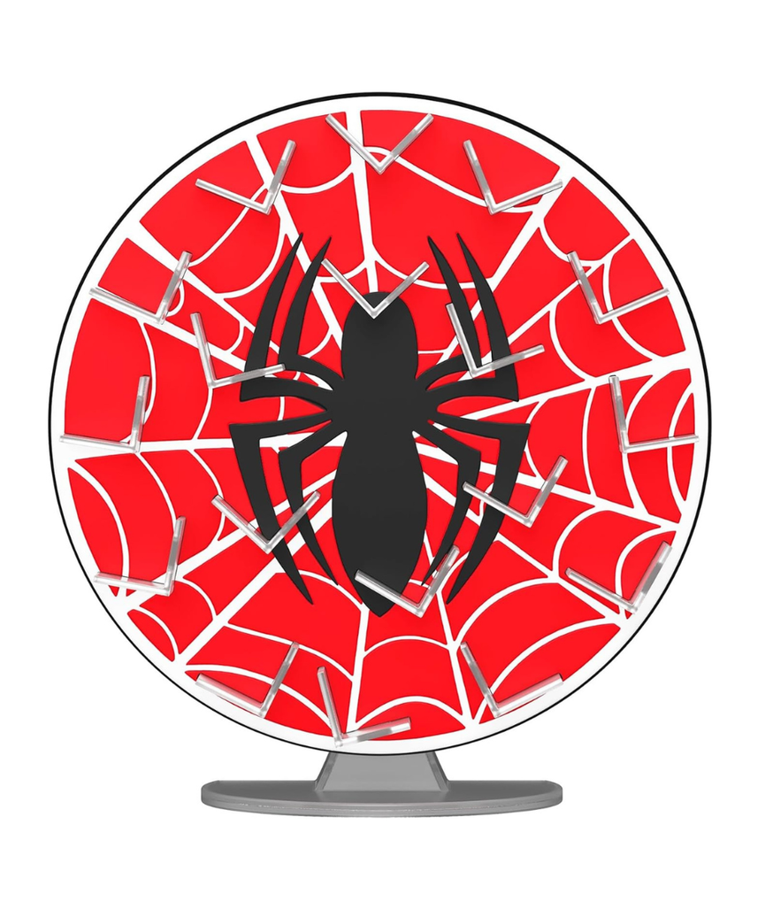 Funko Pop! Bitty Display: Spider-Man Web - Spider-Punk & Spider-Woman Exclusive Included - Display Total of 18 Bitty Characters