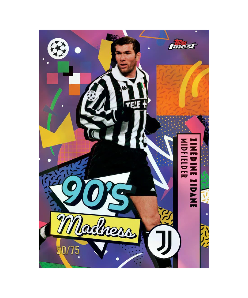 Topps Finest UEFA Club Competitions 2025/26 Soccer Hobby Box, 6 Packs with 10 Cards per Pack, Average 2 Autograph Cards per Box, Official UEFA Collectible Trading Cards, 6+ Years