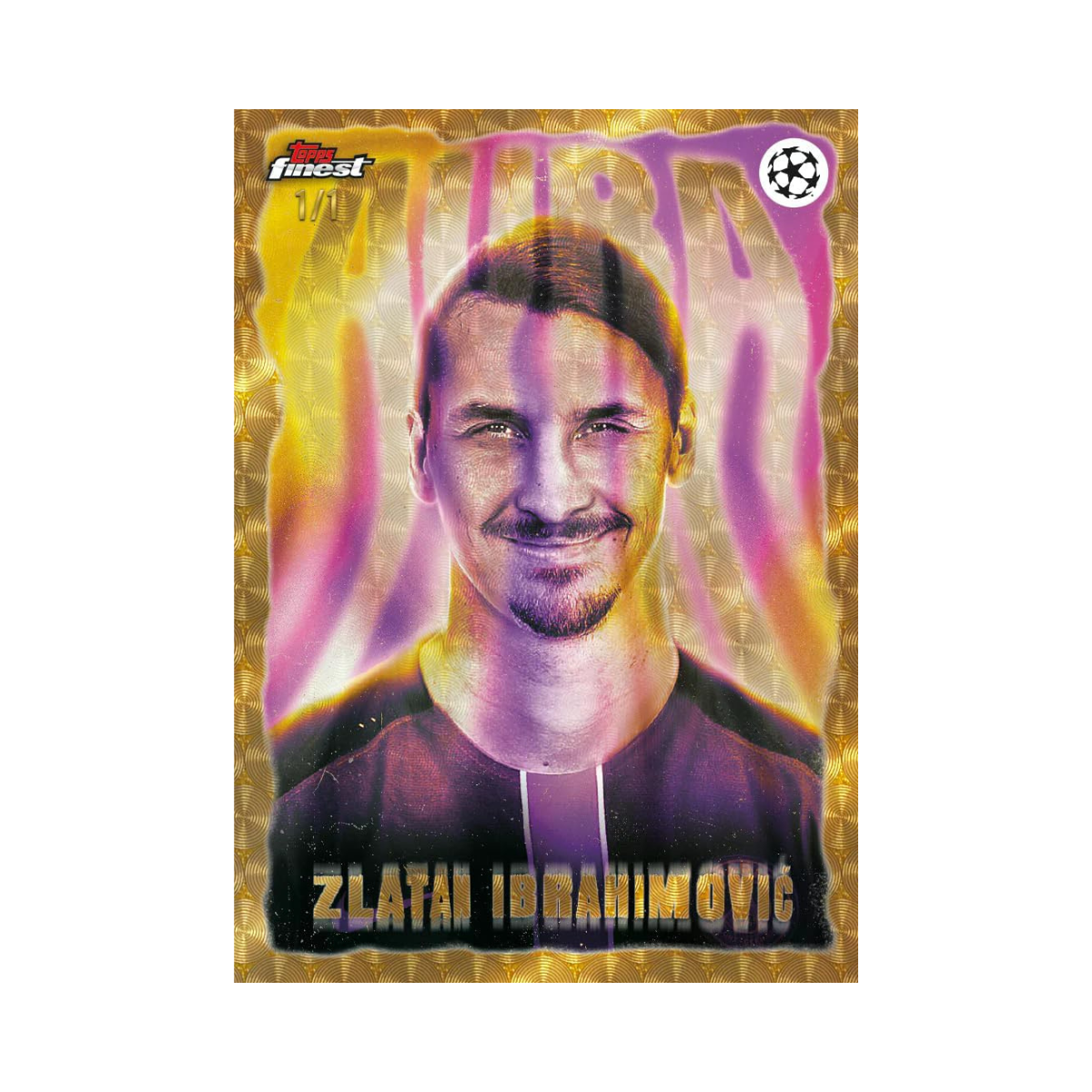 Topps Finest UEFA Club Competitions 2025/26 Soccer Hobby Box, 6 Packs with 10 Cards per Pack, Average 2 Autograph Cards per Box, Official UEFA Collectible Trading Cards, 6+ Years