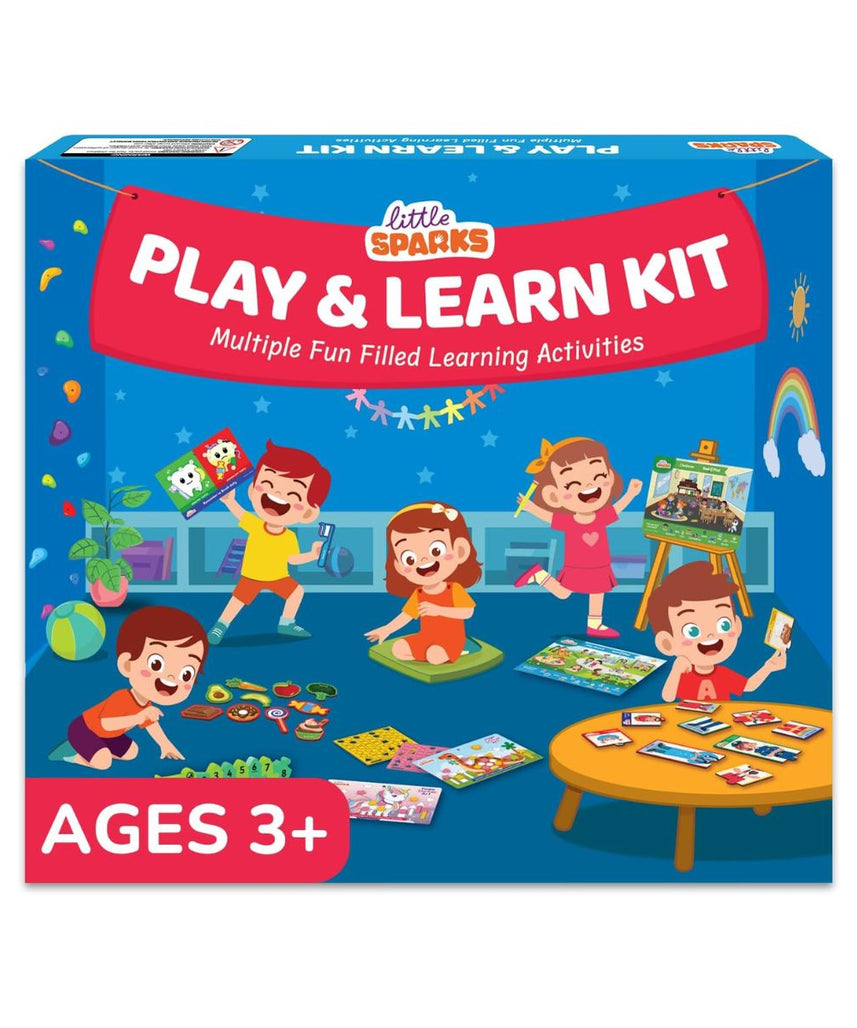 Smartivity Montessori Play & Learn Educational Kit for Kids Aged 3-5, Hands-On Cognitive and Motor Skill Development Toy, Multicolor