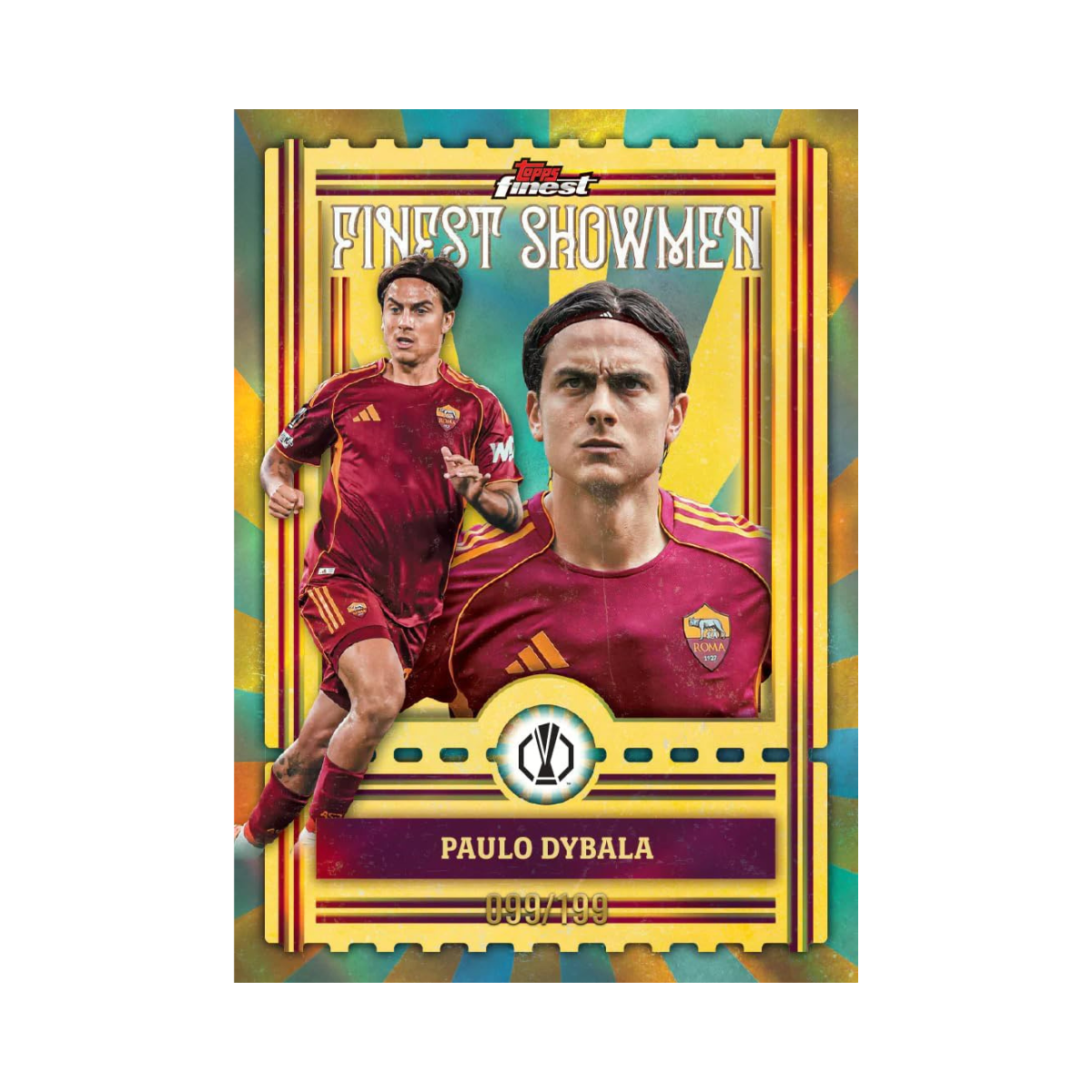 Topps Finest UEFA Club Competitions 2025/26 Soccer Hobby Box, 6 Packs with 10 Cards per Pack, Average 2 Autograph Cards per Box, Official UEFA Collectible Trading Cards, 6+ Years