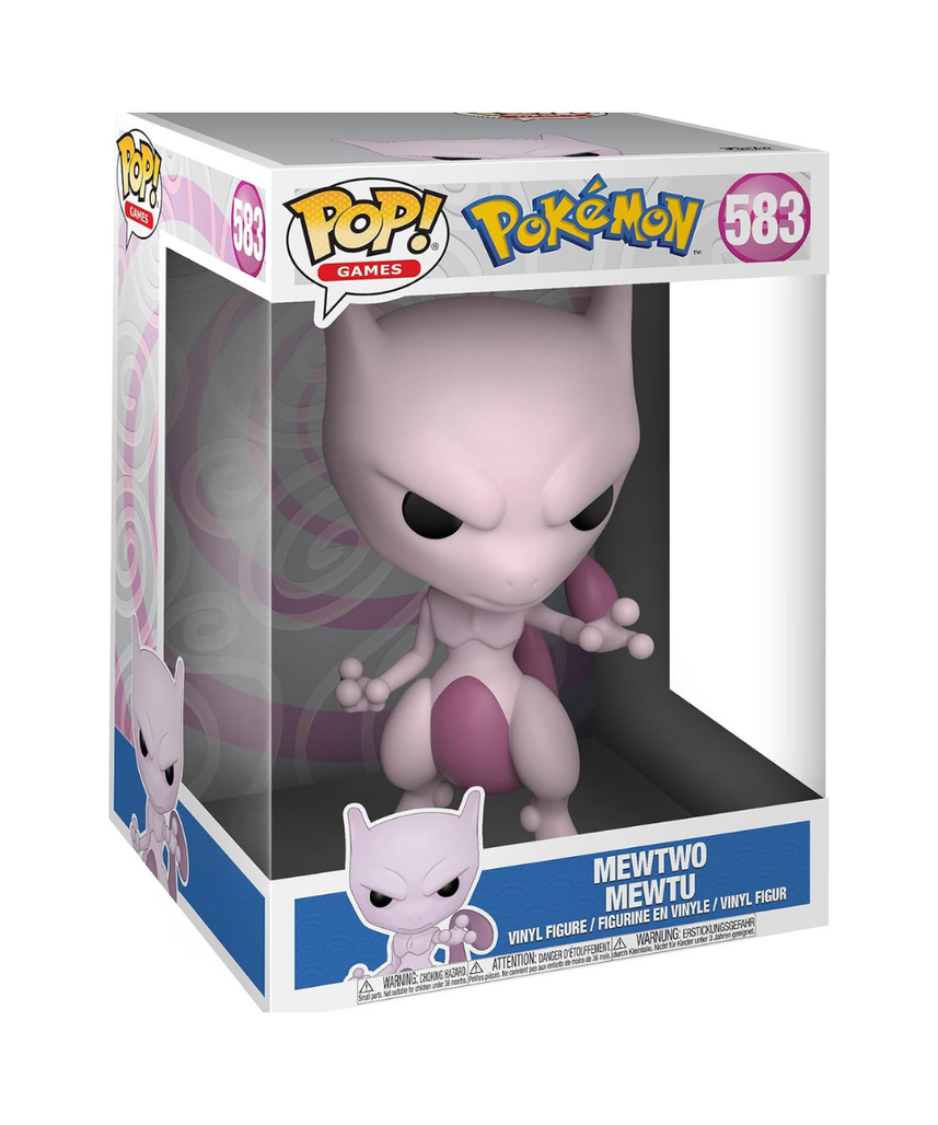 Funko Pop Jumbo: Pokemon Mewtwo Emea, Multicolor