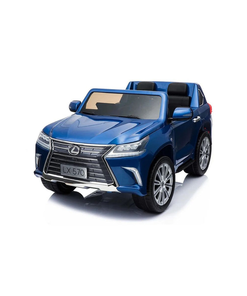 Lovely Baby Lexus LX570 SUV Ride-On Car for Kids, 3+ Years, Remote Control, LED Lights, Music, Openable Doors – Red, Gold, or Blue