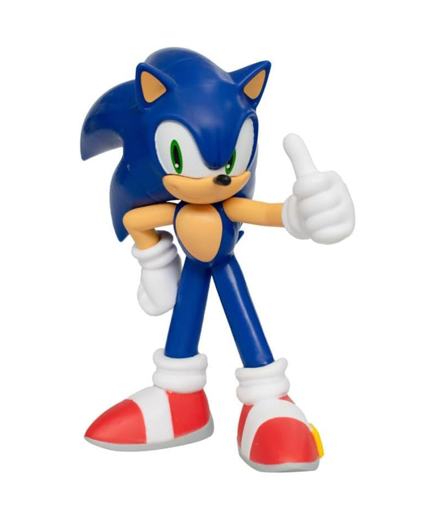 Comansi Sonic Action Figure 16cm, Articulated Sonic the Hedgehog Toy, Movie & Video Game Collectible, Blue Plastic Figure, Tabletop Display for Kids and Fans, Officially Licensed