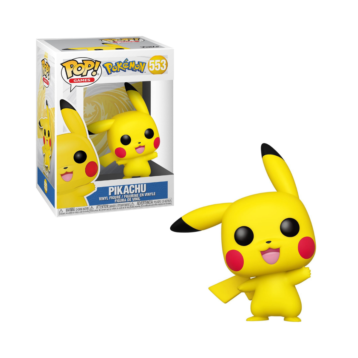 Pokemon Pikachu Waving Funko Pop! Vinyl Figure #553