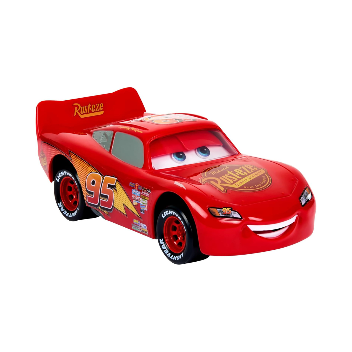 Cars Best Buddy Lightning McQueen, Moving Moments Toy Vehicle, Ages 3+