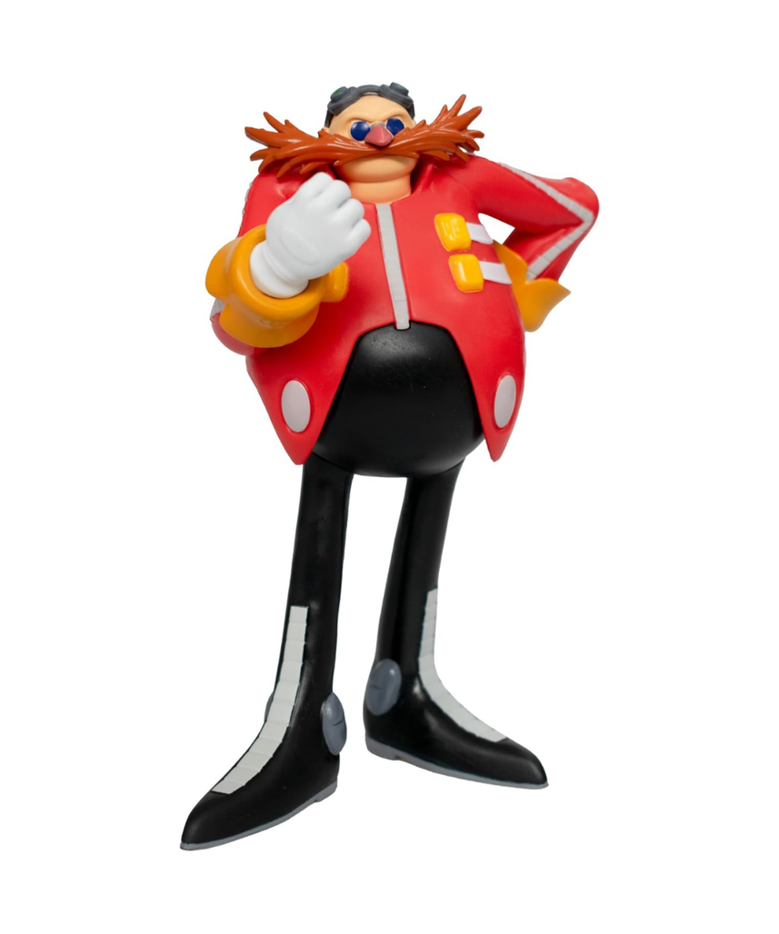 Comansi Doctor Eggman Action Figure 16cm, Sonic the Hedgehog Collectible Toy, Glossy Plastic Figure, Premium Edition, Video Game & Movie Character, Tabletop Display for Kids and Fans