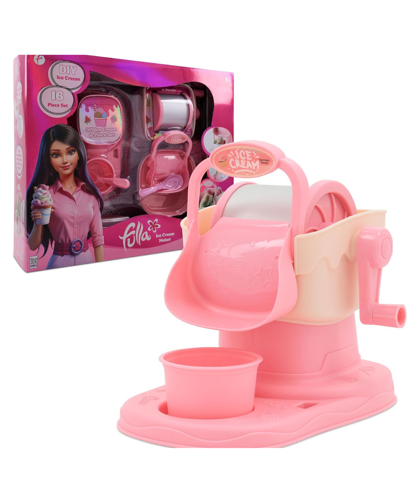 Fulla Ice Cream Maker, Role Play Kitchen Toy for Girls, Age 8+