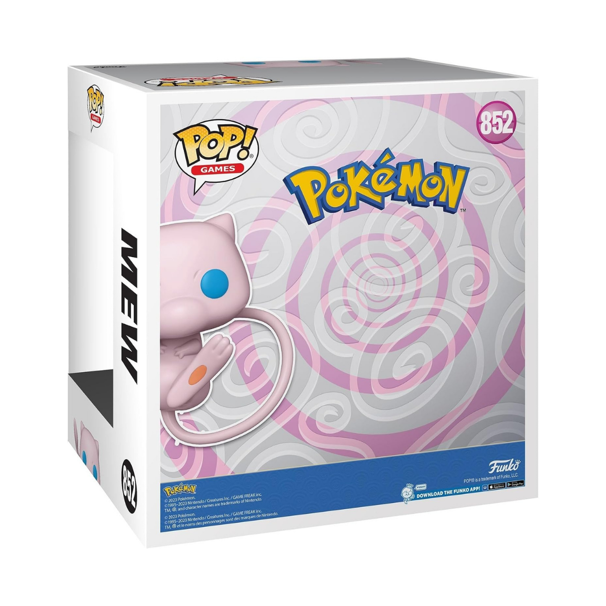 Funko Pop! Jumbo: Pokemon - Mew - Collectable Vinyl Figure - Gift Idea - Official Merchandise - Toys for Kids & Adults - Video Games Fans - Model Figure for Collectors and Display