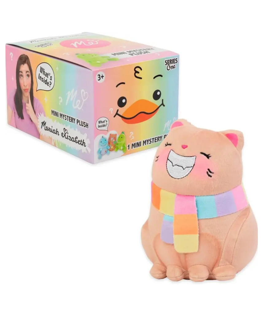 Moriah Elizabeth Mini Mystery 6-Inch Cathy Plush Toy, Assorted Mystery Collectible Stuffed Animal, Random Design, Ages 3+