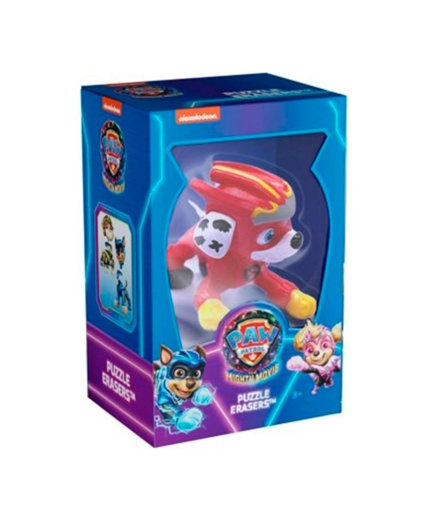 Paw Patrol The Mighty Movie 3D Puzzle Erasers, Surprise Collectible Figures for Kids, 1pk / 3pk / 8pk, PAW Patrol Pup Toys for Boys & Girls, School, Travel, Party Favors
