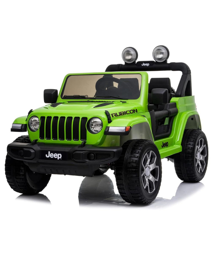 Lovely Baby LB 555EL Jeep Ride-On Car for Kids, 2-6 Years, Electric 4-Motor Off-Road Vehicle, Remote Control, Key Start, LED Lights, MP3/USB Music, EVA Wheels, Leather Seat – Green, Red, Orange, or Pink