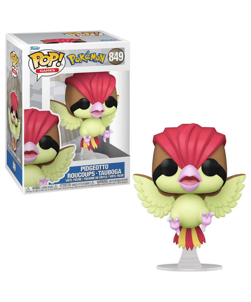 Funko Pop! Games: Pokemon - Pidgeotto - Collectable Vinyl Figure - Gift Idea - Official Merchandise - Toys for Kids & Adults - Video Games Fans - Model Figure for Collectors and Display
