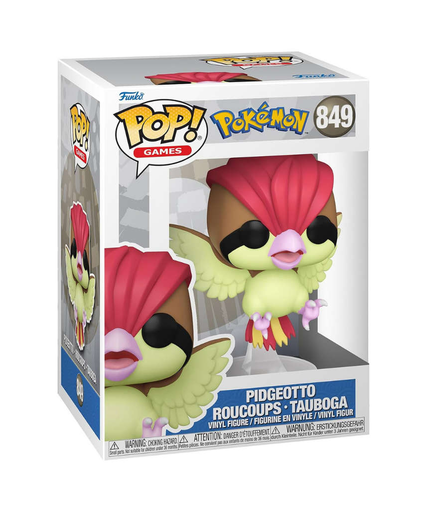 Funko Pop! Games: Pokemon - Pidgeotto - Collectable Vinyl Figure - Gift Idea - Official Merchandise - Toys for Kids & Adults - Video Games Fans - Model Figure for Collectors and Display