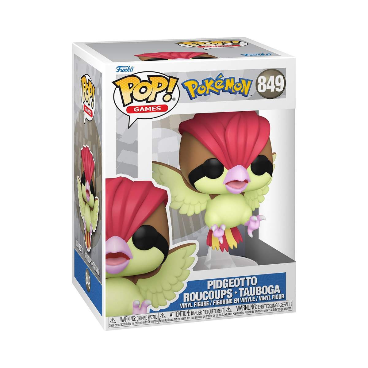 Funko Pop! Games: Pokemon - Pidgeotto - Collectable Vinyl Figure - Gift Idea - Official Merchandise - Toys for Kids & Adults - Video Games Fans - Model Figure for Collectors and Display