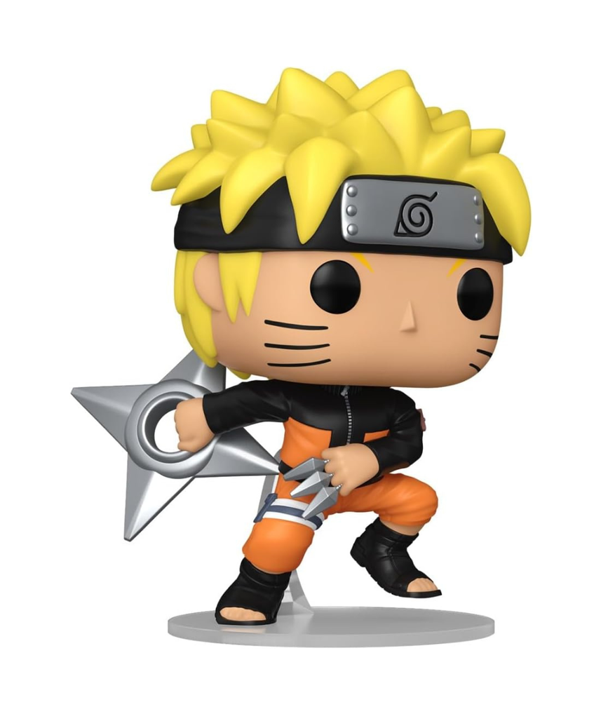 Funko Pop Animation Naruto S Naruto Shuriken Metallic Vinyl Figure 1/6 Chase Odds Collectable Toy For Kids & Adults Anime Fans Ages 14+