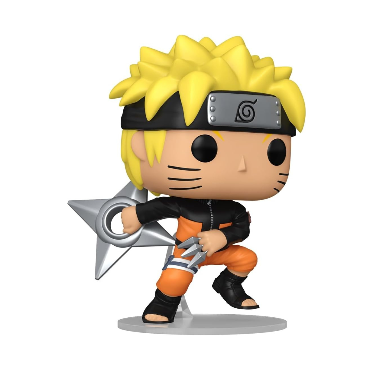 Funko Pop Animation Naruto S Naruto Shuriken Metallic Vinyl Figure 1/6 Chase Odds Collectable Toy For Kids & Adults Anime Fans Ages 14+