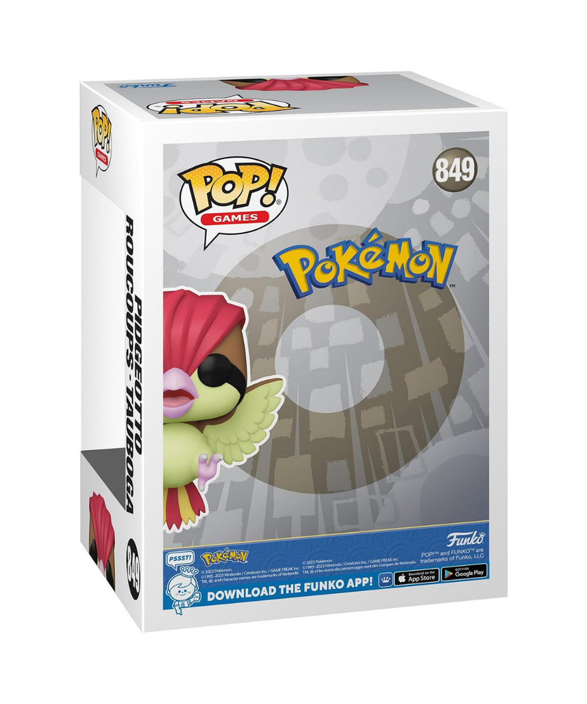 Funko Pop! Games: Pokemon - Pidgeotto - Collectable Vinyl Figure - Gift Idea - Official Merchandise - Toys for Kids & Adults - Video Games Fans - Model Figure for Collectors and Display